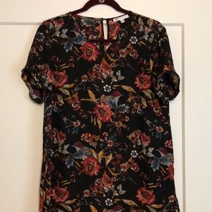 Patterned Chiffon Shirt